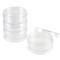 3" Clear 4-Container Round Bead Storage Stack by Bead Landing™